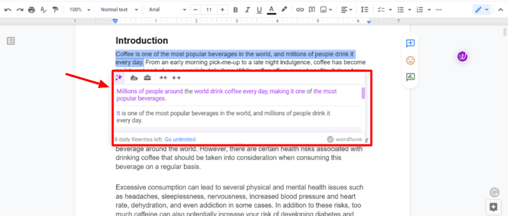 11 Best FREE AI Content Generator Tools (2026) - Free AI Tools For Content Creation 32 Wordtune Paraphrasing
