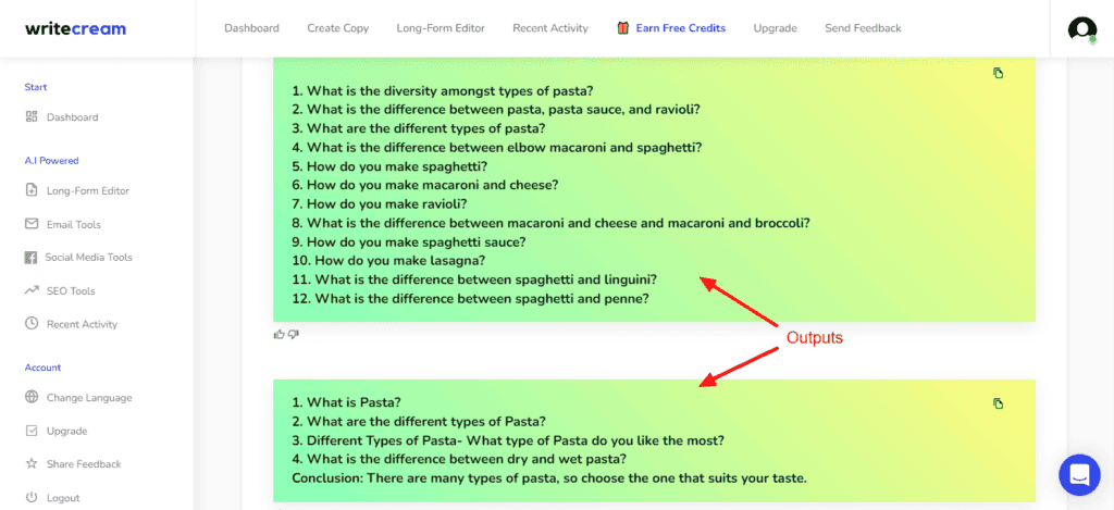 Writecream Review (2026) - Is Lifetime Deal Worth It? 21 Writecream Blog Outlines