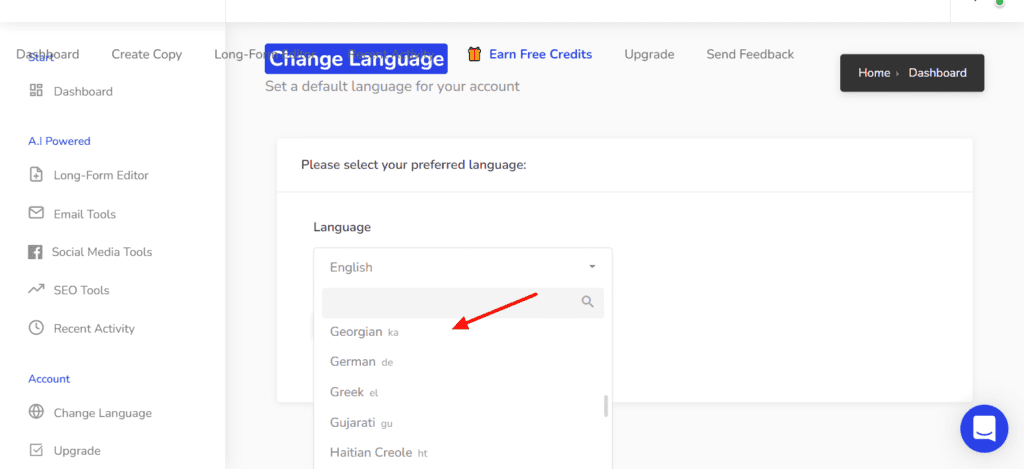 Writecream Review (2026) - Is Lifetime Deal Worth It? 4 Writecream Languages