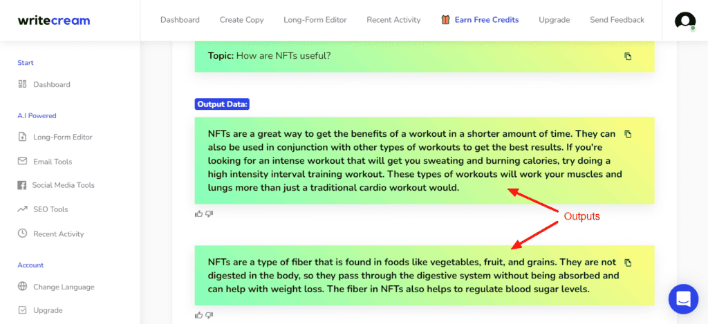 Writecream Review (2026) - Is Lifetime Deal Worth It? 22 Writecream Paragraph Generator