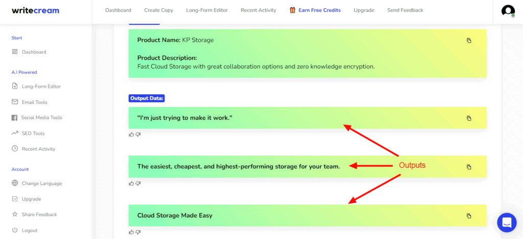 Writecream Review (2026) - Is Lifetime Deal Worth It? 13 Writecream Website Headlines