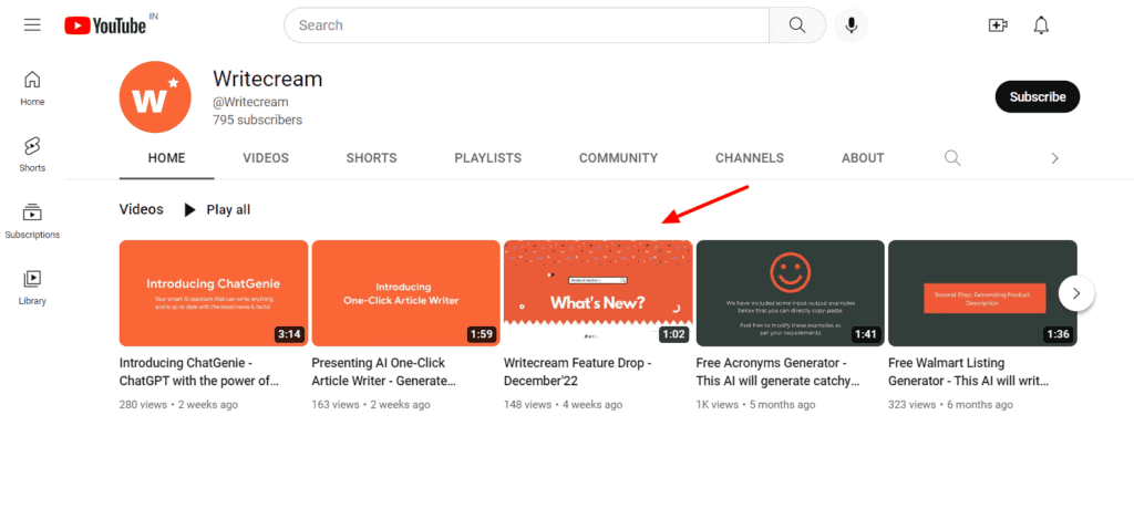 Writecream Review (2026) - Is Lifetime Deal Worth It? 36 Writecream YouTube Channel