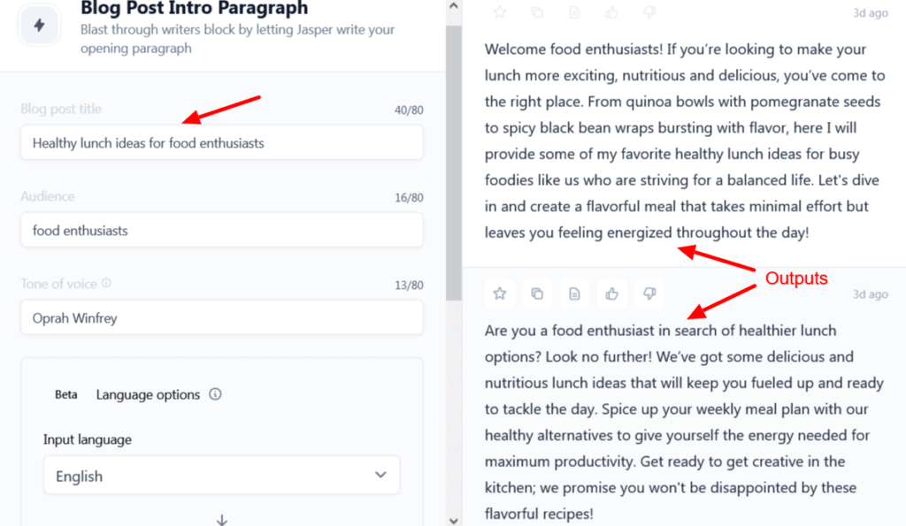 Jasper AI Blog Post Intro
