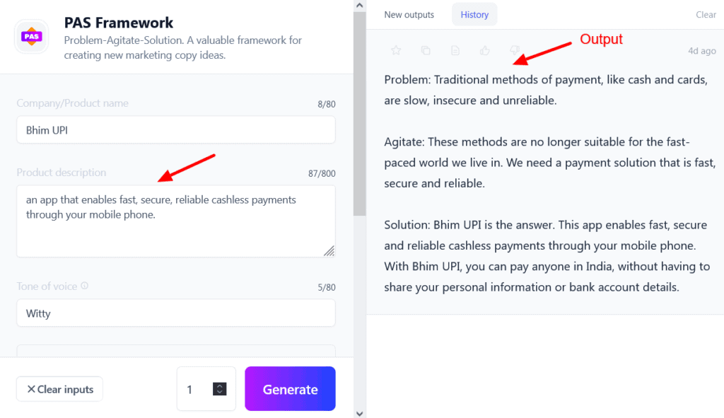 Jasper AI PAS Framework
