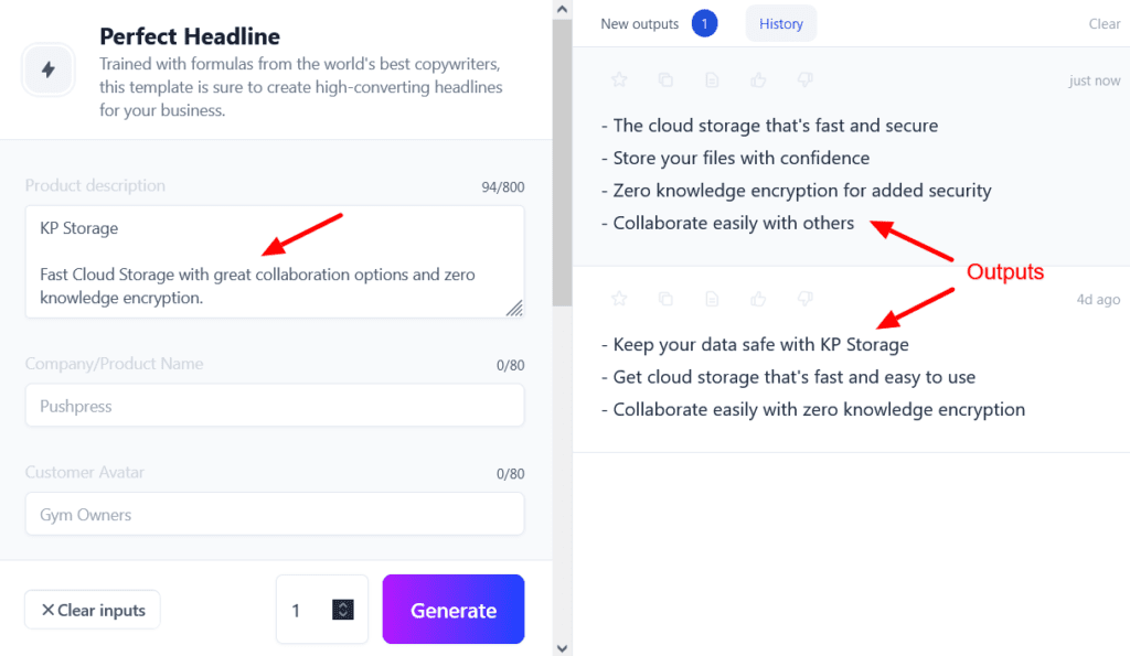 Jasper AI Perfect Headline