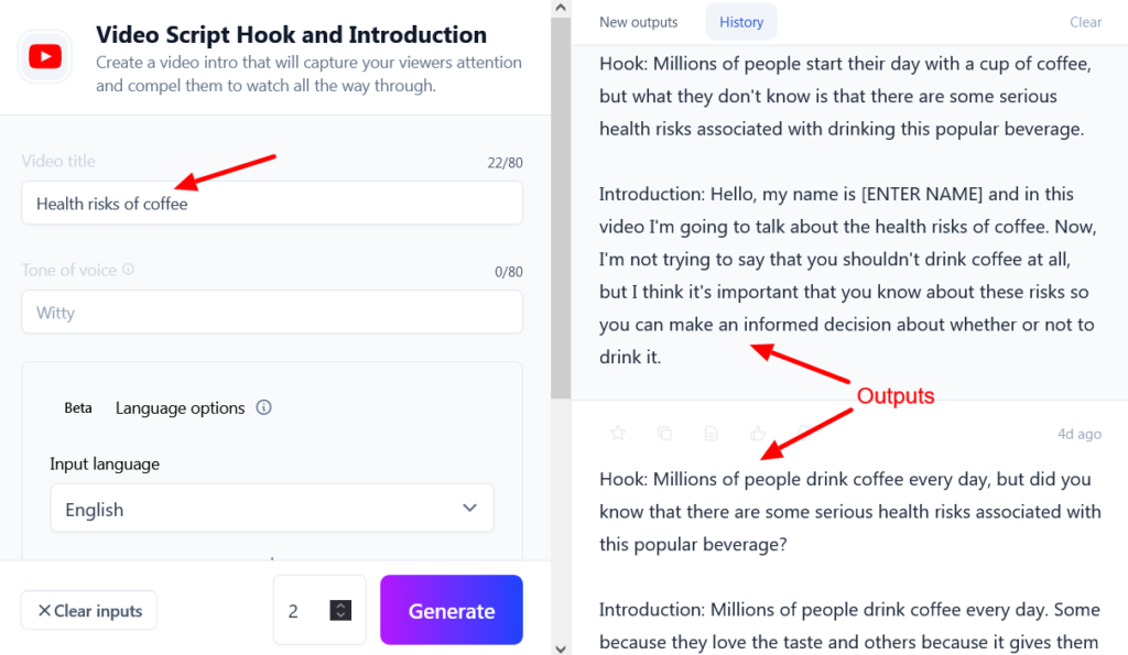 Jasper AI Video Script Hook and Introduction
