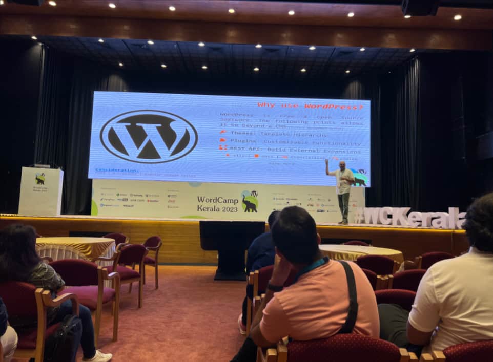 Speaker Sessions - WordCamp Kerala