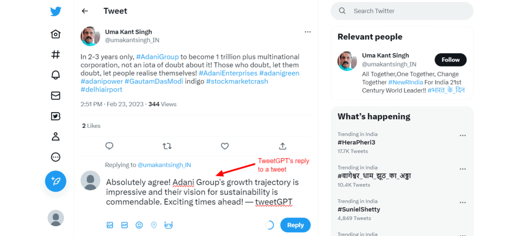 9 Best ChatGPT Extensions (2026) - It's ChatGPT On Steroids 9 TweetGPT Reply