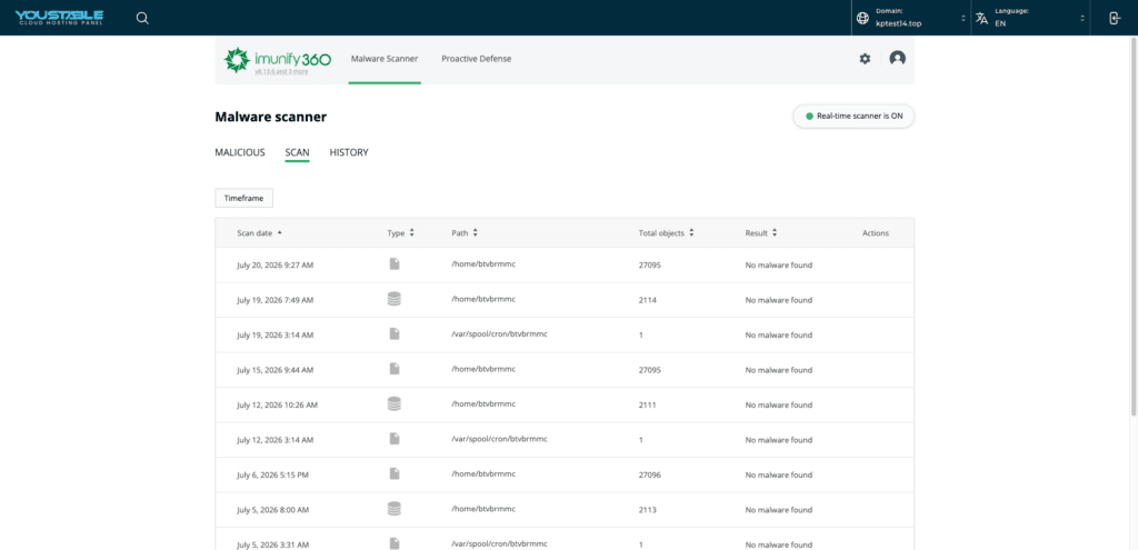 YouStable Review August 2026 - Is It the Best Host for Indian Users? 14 YouStable Security