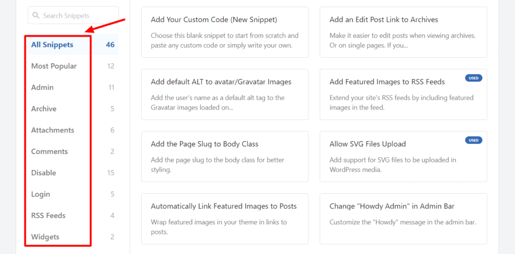 WPCode Review (2026) - Secret Of Blazing Fast Speeds 4 WPCode Free Snippets Library