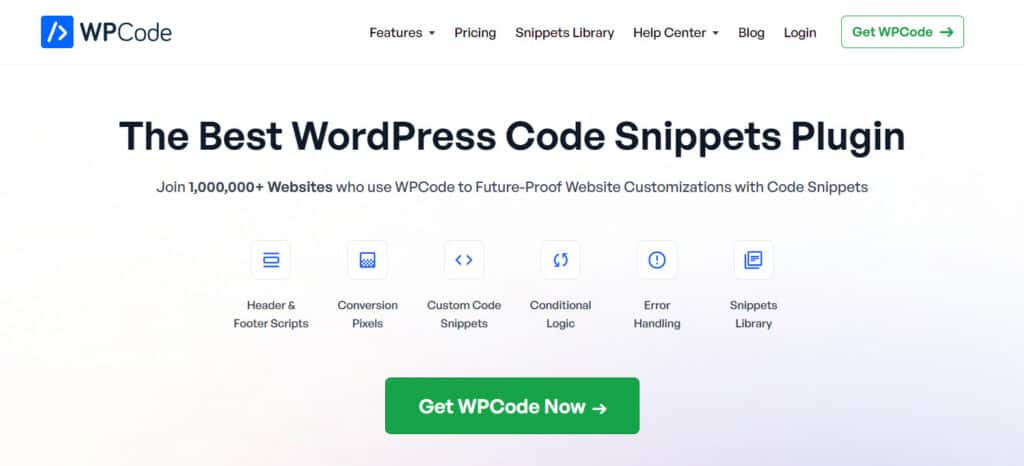 WPCode Review (2026) - Secret Of Blazing Fast Speeds 2 WPCode Review - Homepage
