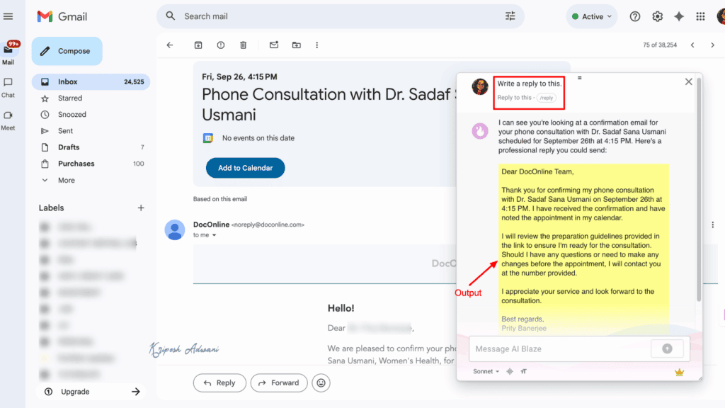 11 BEST AI Chrome Extensions (2026) - Everyone Should Use This 9 AI Blaze email reply