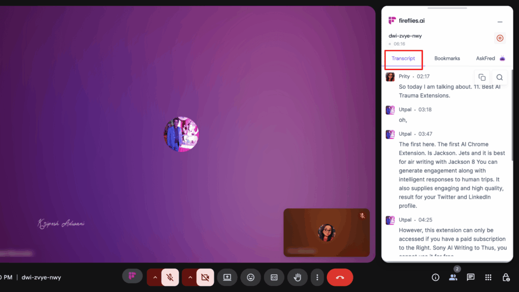 11 BEST AI Chrome Extensions (2026) - Everyone Should Use This 14 Fireflies Meeting Transcript