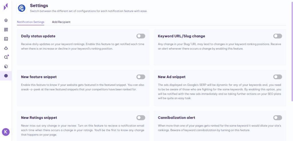 Serpple Notification Alerts