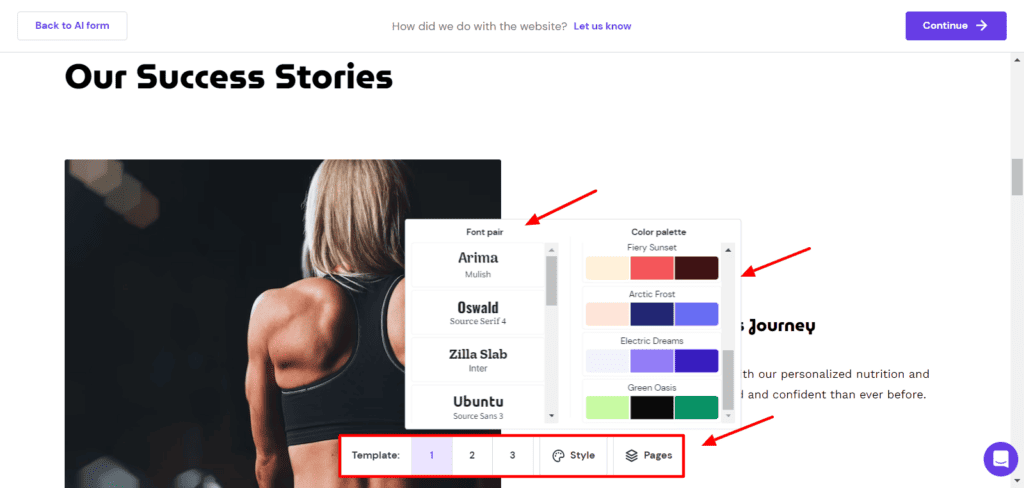 Hostinger - Website Generated by AI Website Builder
