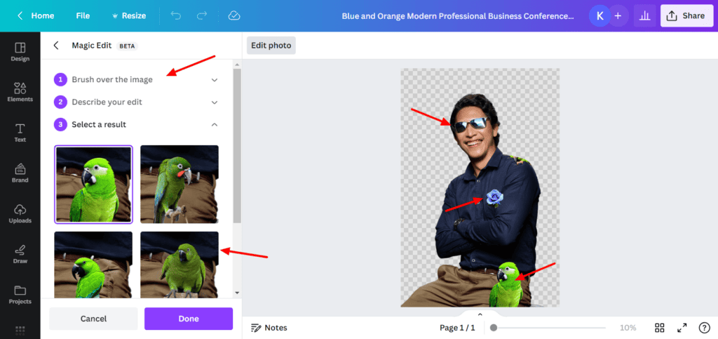 Top 22 Best AI Tools for Small Business (2026) 18 Canva Magic Edits