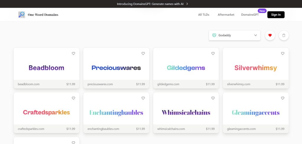 Top 22 Best AI Tools for Small Business (2026) 6 DomainsGPT names