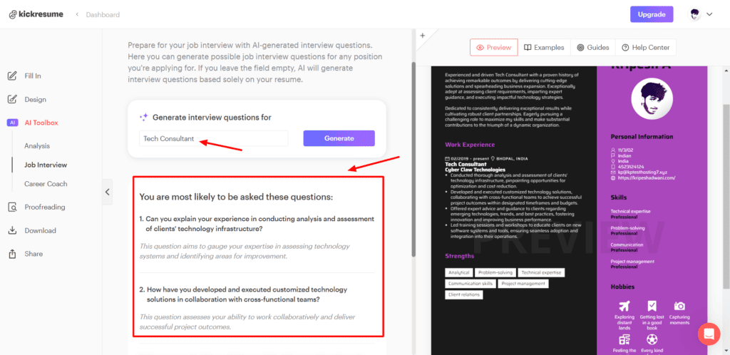21 Best AI Tools for Students in 2026 (Mostly FREE) 22 Kickresume job interview questions