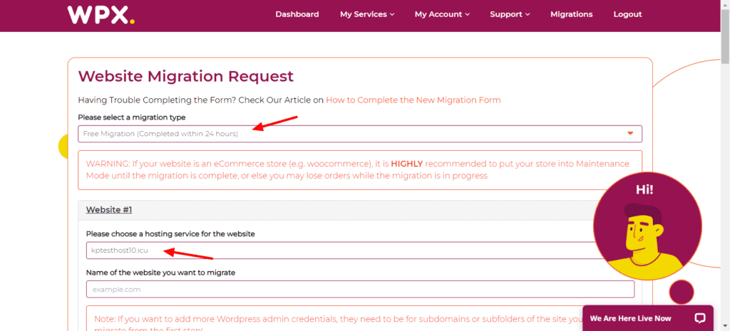 WPX Hosting Review (November 2025) - Worth The Money? 13 WPX hosting migration