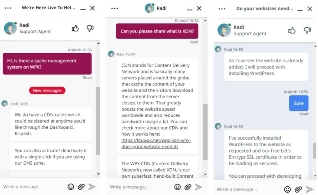 WPX Hosting Review (November 2025) - Worth The Money? 9 WPX live chat support