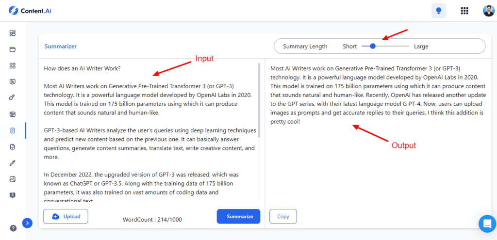 GoZen Content.Ai Review (2026) - Is This Lifetime Deal Good? 38 GoZen Content AI - Summarizer