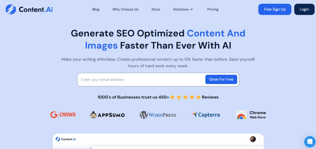GoZen Content.Ai Review (2026) - Is This Lifetime Deal Good? 1 GoZen Content AI homepage