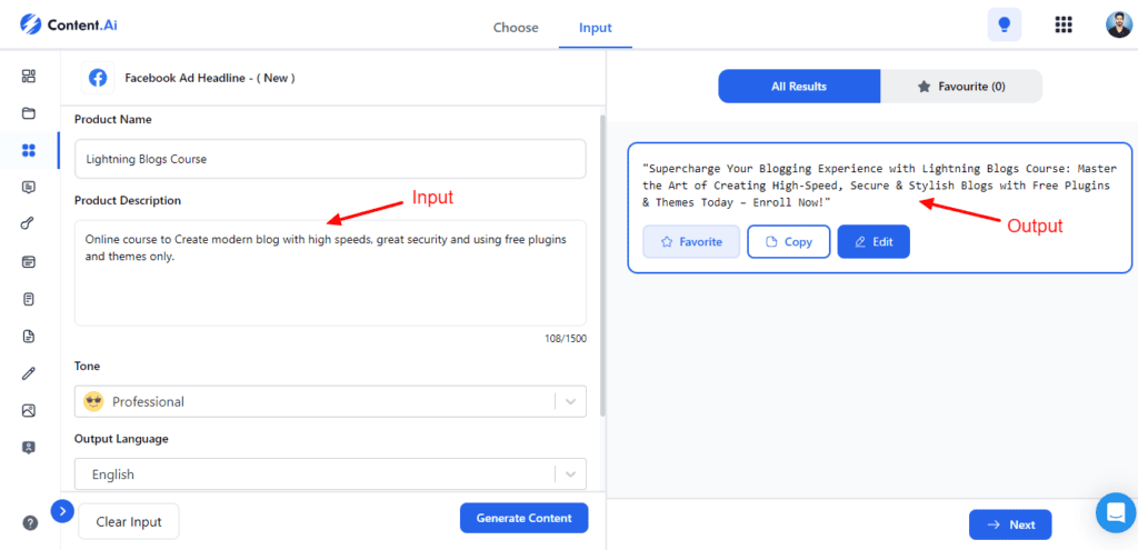 GoZen Content.Ai Review (2026) - Is This Lifetime Deal Good? 22 Gozen Content AI - Facebook Ad headline