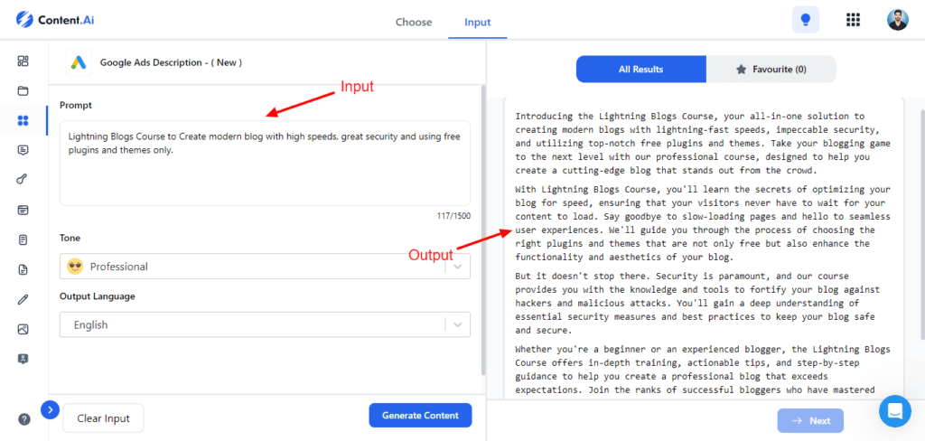 GoZen Content.Ai Review (2026) - Is This Lifetime Deal Good? 23 Gozen Content AI - Google Ad Description