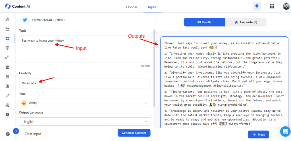 GoZen Content.Ai Review (2026) - Is This Lifetime Deal Good? 19 Gozen Content AI - Twitter Threads