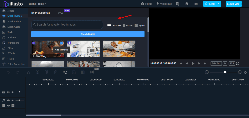 Inserting Media in Illusto