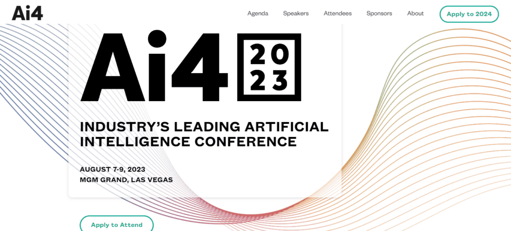 Ai4 2023 Industry Leading Artificial Intelligence Conference