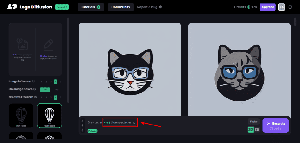 Logo Diffusion Review (2026) - Best AI Logo Maker? 3 Logo diffusion text prompts