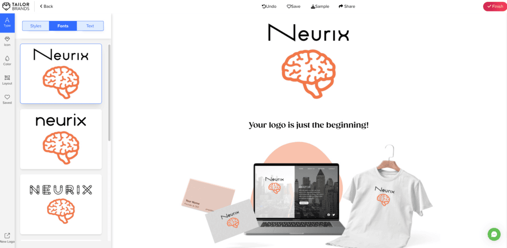 10 Best Free AI Logo Generators (2026) || Design Logo in Minutes 9 Tailor Brands - AI logo generator