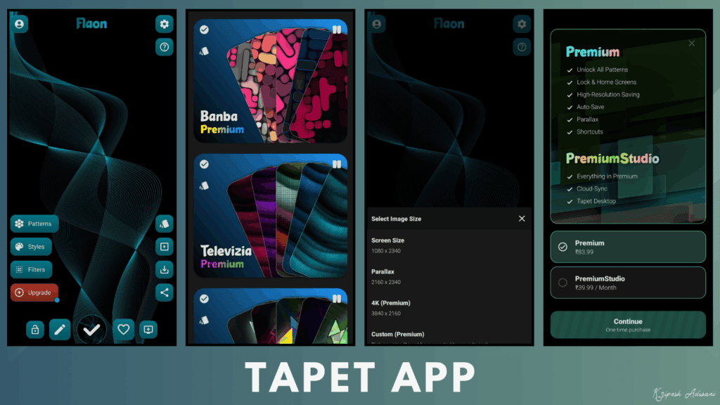 Tapet app