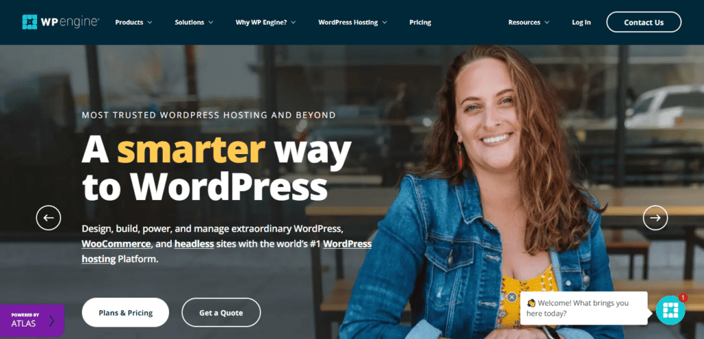 WP Engine Review (November 2025) - Overrated Service? 1 WP Engine homepage