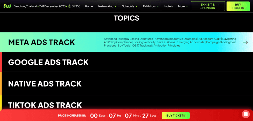 Affiliate World Asia Topics
