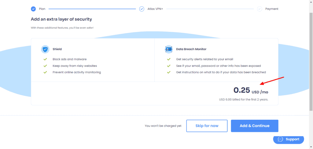 Atlas VPN Black Friday Add-ons
