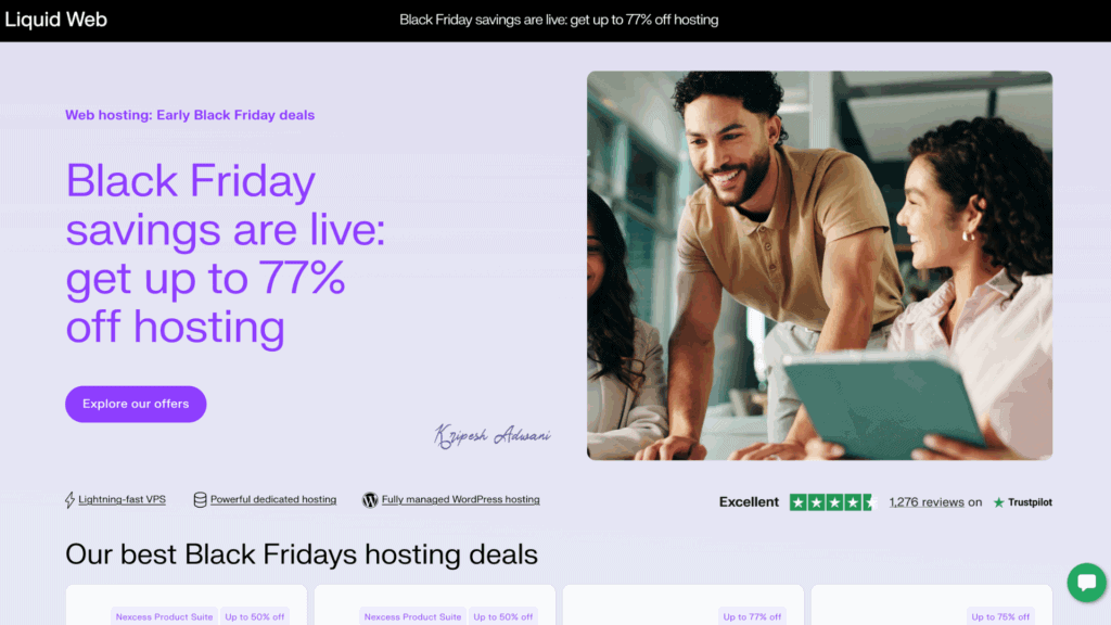 Liquid Web Black Friday Deals 2025