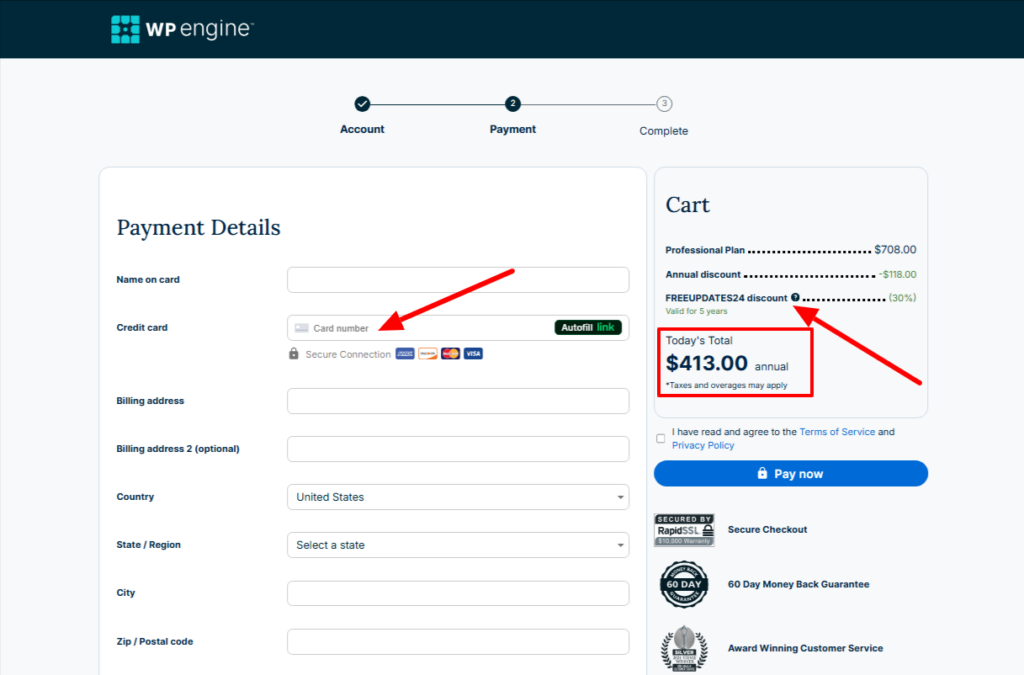 Step 3 Claim the Offer