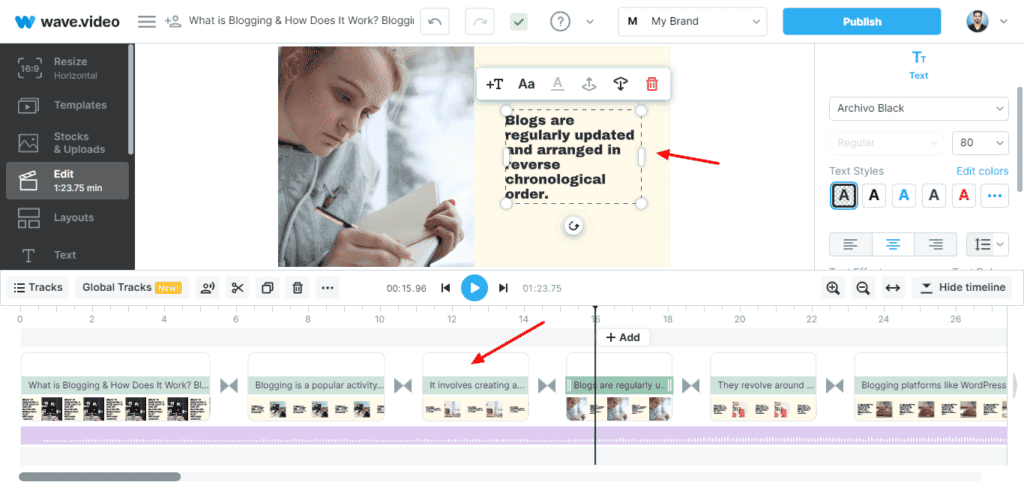 Wave.video Review (2026) - Best Tool For Creators? 19 Wave.video AI generated video