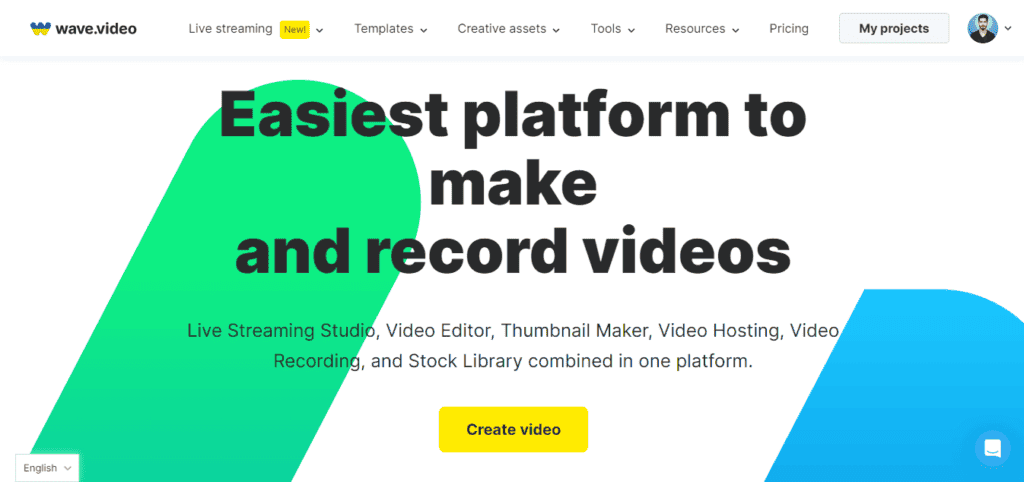 Wave.video Review (2026) - Best Tool For Creators? 1 Wave.video home page