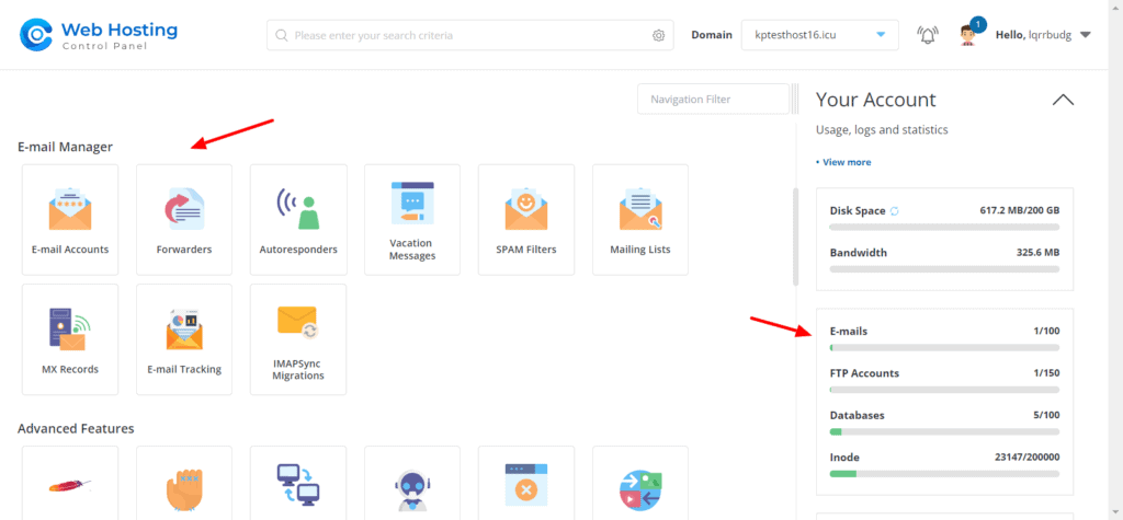 MilesWeb DirectAdmin Panel