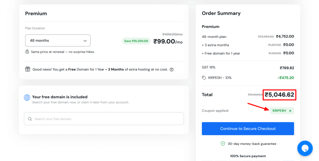 MilesWeb coupon code
