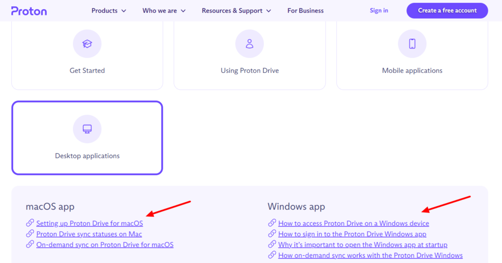 Proton Drive Customer Support
