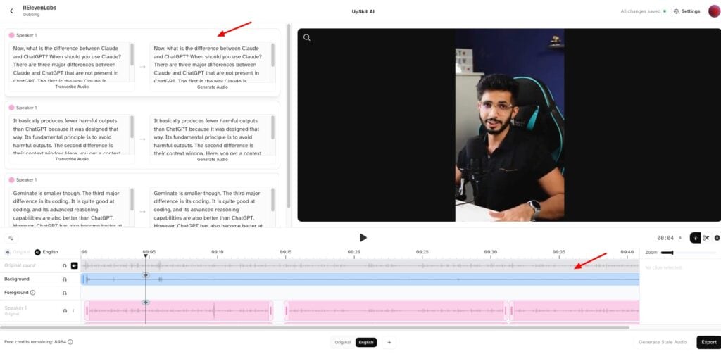 ElevenLabs Review (2026) - Is This Worth the Hype? 12 ElevenLabs - voice dubbing dashboard