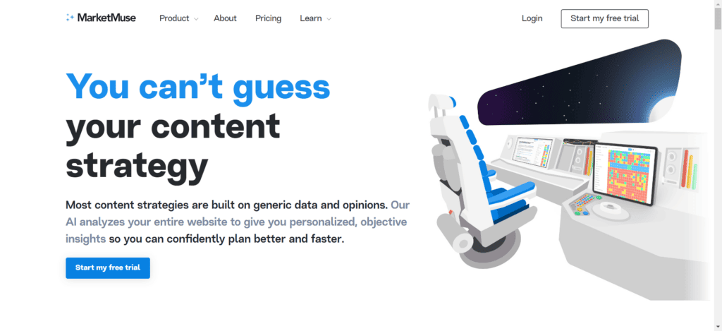 MarketMuse - Surfer SEO Alternatives