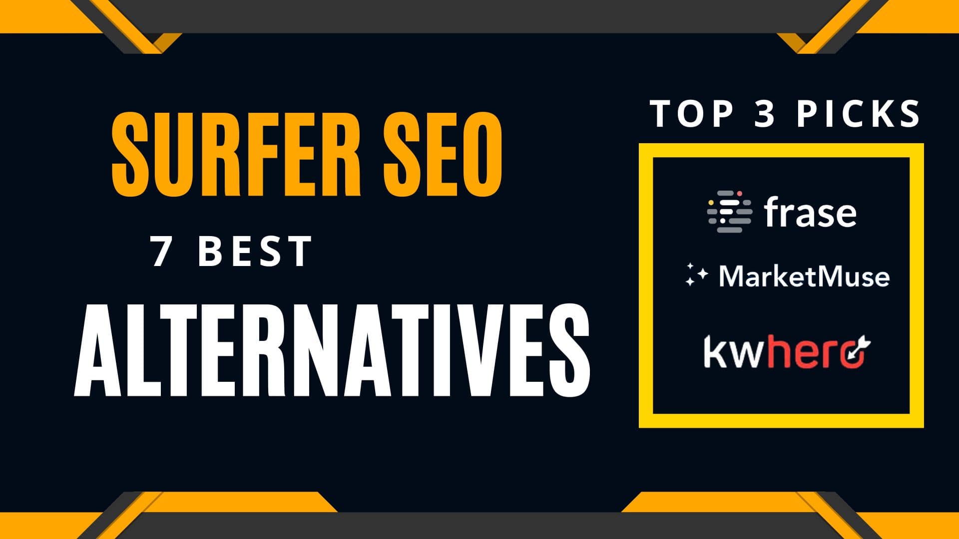 Surfer SEO Alternatives