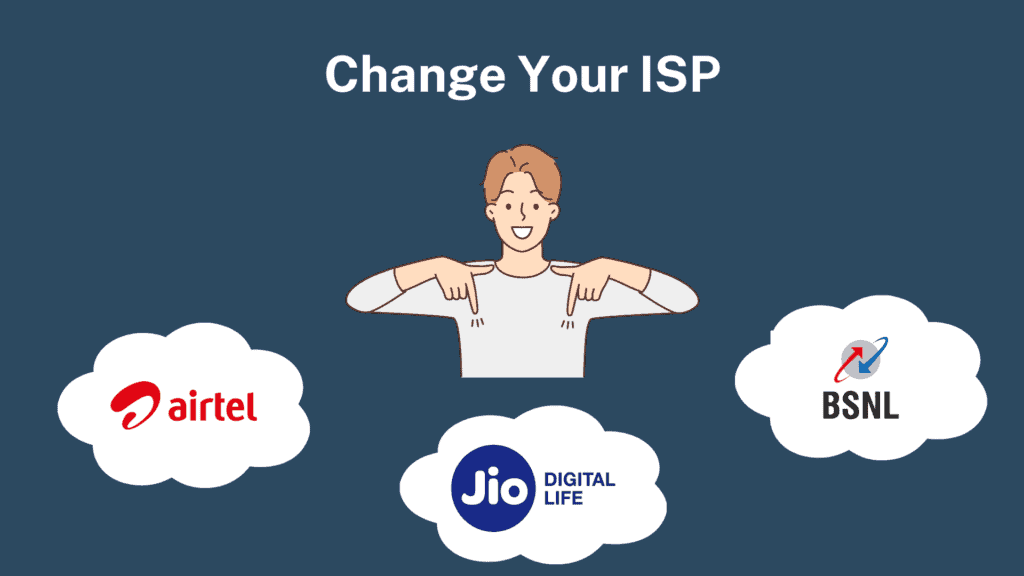 Different Internet Service Providers in India