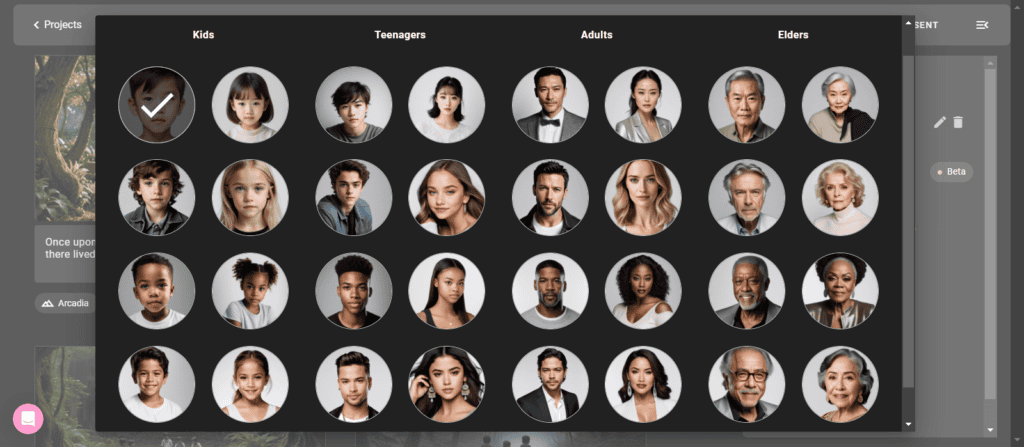 Katalist AI - Character Library