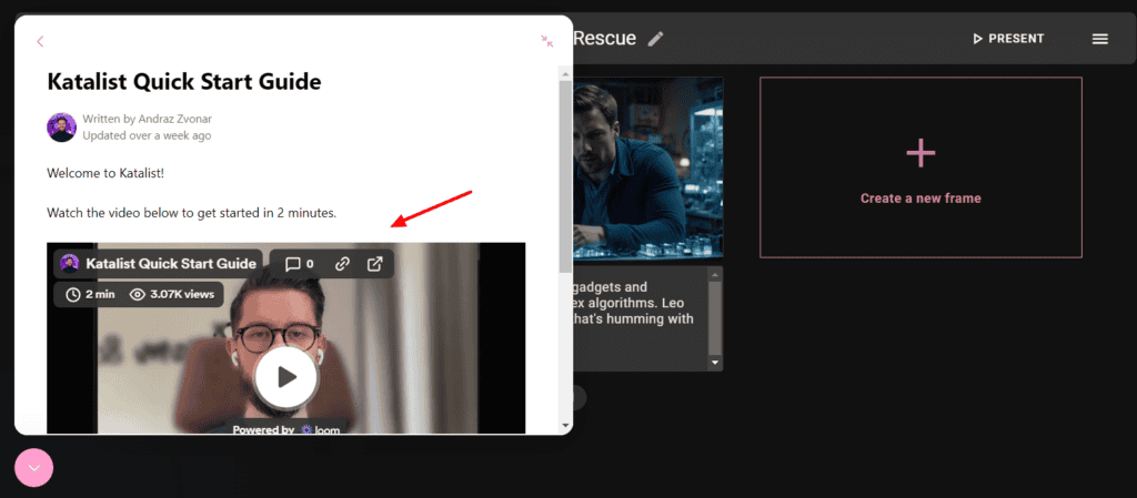 Katalist AI - knowledge base